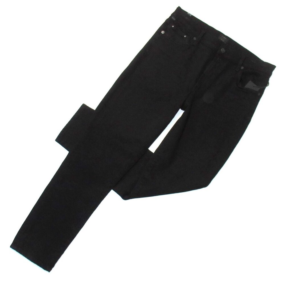 NWT Citizens of Humanity Rocket Crop in Plush Black Skinny Stretch Jeans 30